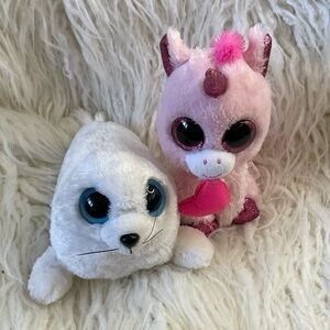 Ty Beanie Boos Tysilk Plush Toys Iceberg & Darling